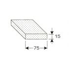 Celrubber 75x15 mm op rol van 5 meter