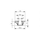 Profiel voor Fermod 2950 deurrubber