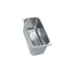 RVS schepijsbak in 3 liter, 5 liter en 7 liter. 360 x 165 mm