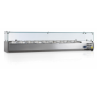 Tefcold RVS opzetvitrine type VK33-200