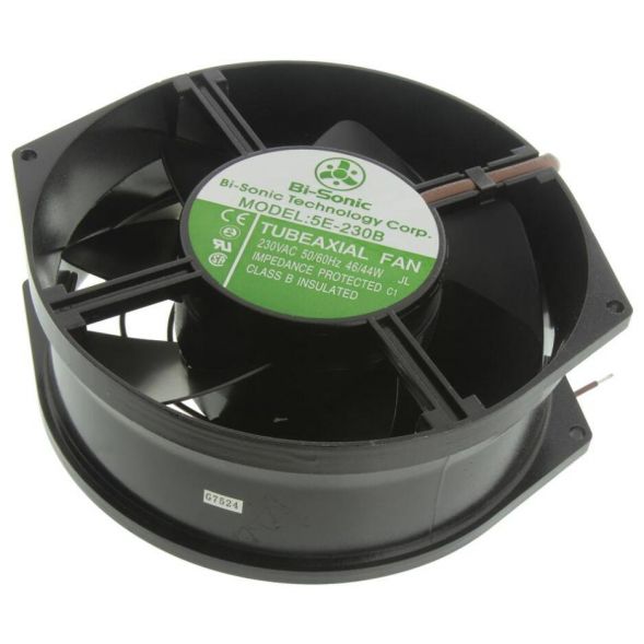 Bi-Sonic Ventilator 5E-230B ICC , 170x150x55 mm, ovaal model.