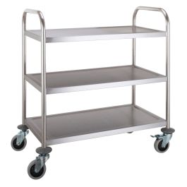 Serveerwagen 7455.1155 met 3 bladen.