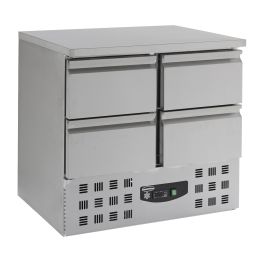 Combisteel Compact Line koelwerkbank 4 laden - 7950.0110