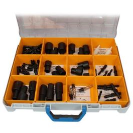 Koffer met airco afvoer accesoires