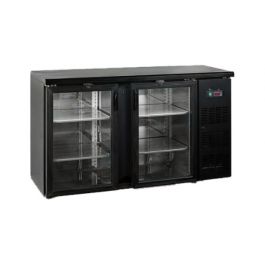 Tefcold CBC210G barkoeler met glasdeuren