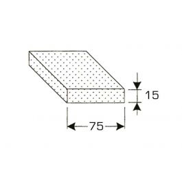 Celrubber 75x15 mm op rol van 5 meter