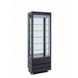 Tekna koelvitrine met glasdeur EVO670 NFP Black 3LE