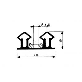 Fermod deurrubber model 67