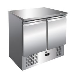 Gastro Inox 2-deur RVS koelwerkbank