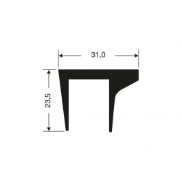 JCR-015 rubber afdichting voor koel- en vriescellen