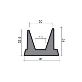 Mousegummi voor koelceldeuren en vriesceldeuren.
