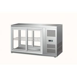 Pearl 130 gekoelde opzetvitrine