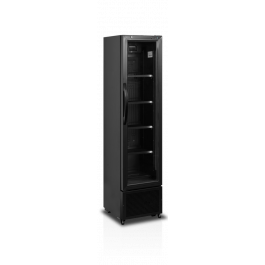 Tefcold FS176H black extra smalle glasdeur koelkast