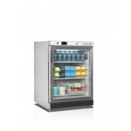 Tefcold UR200SG geventileerde onderbouw koelkast met glasdeur